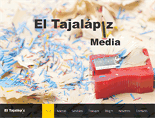 Tablet Screenshot of eltajalapiz.com